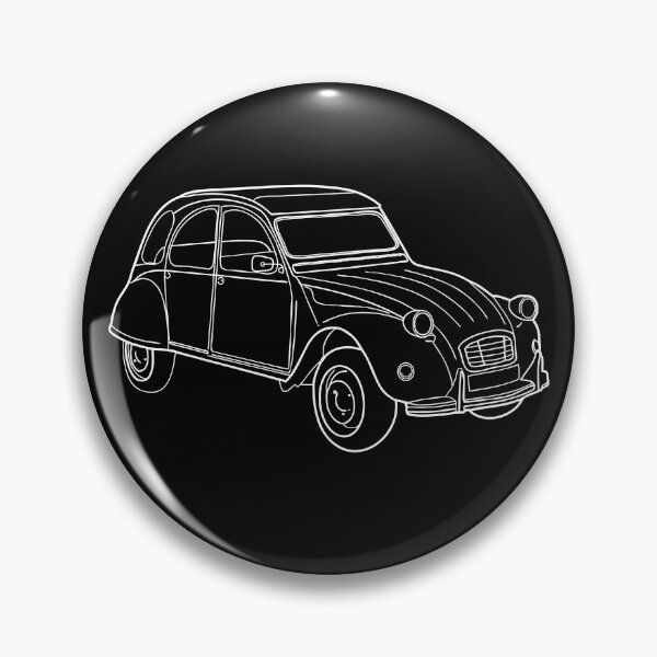 Item preview, Vintage 2CV duck illustration designed and sold by 2CV-Oldtimers.