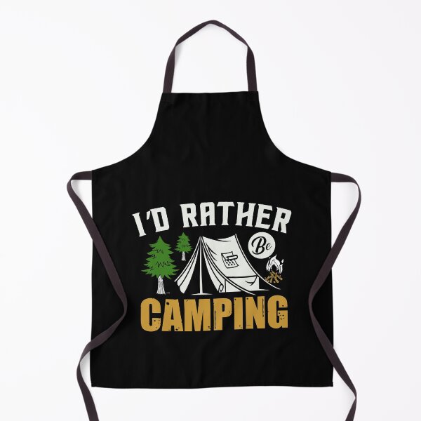 Item preview, I'd Rather Be Camping designed and sold by ubantee.