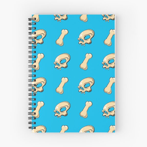 Item preview, Skull N Bones Pattern (Turquoise Edition) designed and sold by doodleeightytwo.