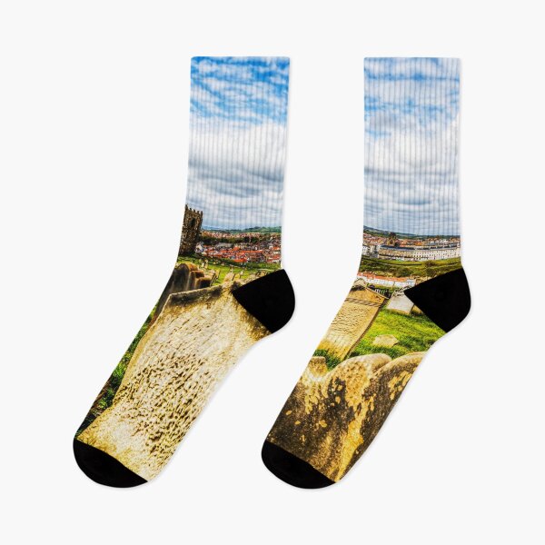 Item preview, Whitby St Mary's Church And Cemetery Yorkshire designed and sold by Paul Thompson Photography.