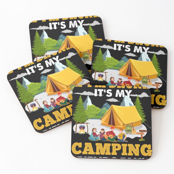Item preview, Drunk Camping designed and sold by ubantee.