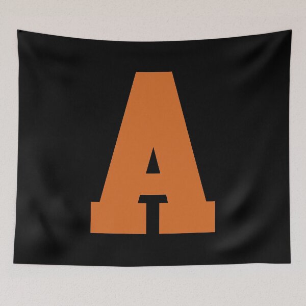 Item preview, Alphabet, Orange A, Sports letter A designed and sold by TheCultStuff.