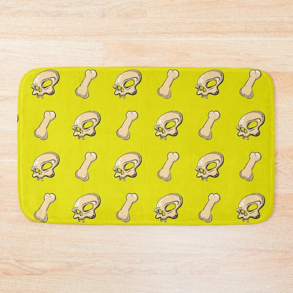 Item preview, Skull N Bones Pattern (Yellow Edition) designed and sold by doodleeightytwo.
