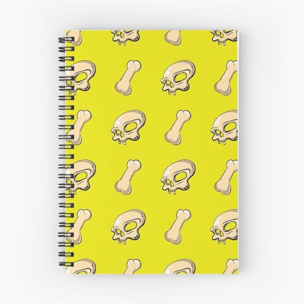 Item preview, Skull N Bones Pattern (Yellow Edition) designed and sold by doodleeightytwo.