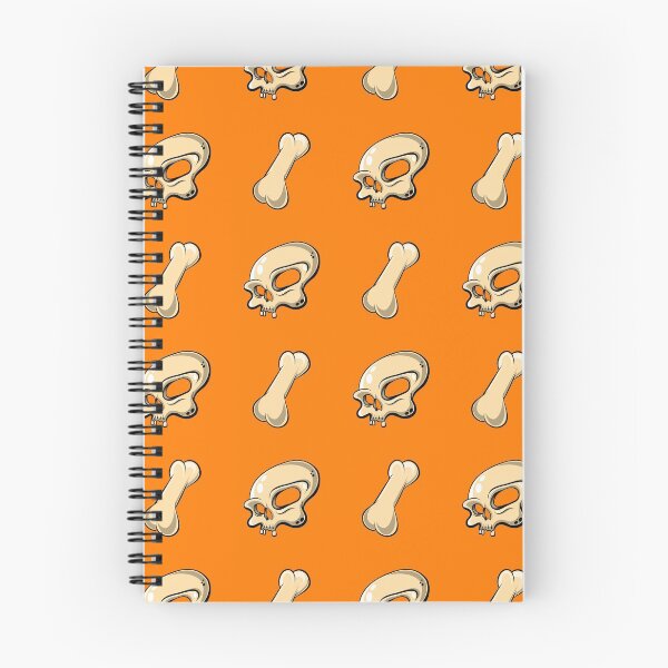 Item preview, Skull N Bones Pattern (Orange Edition) designed and sold by doodleeightytwo.