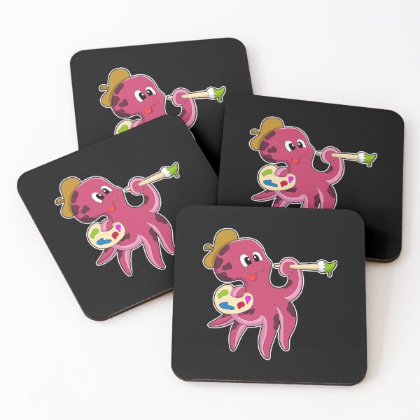 Item preview, Octopus at Painting with Brush & Colour designed and sold by Snabdesign84.