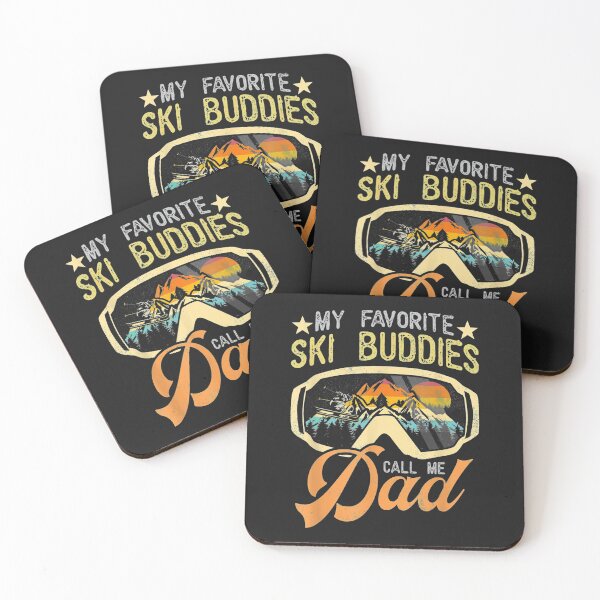 Item preview, Vintage Skiing My Favorite Ski Buddies Call Me Dad TShirt79 designed and sold by gbrenda.