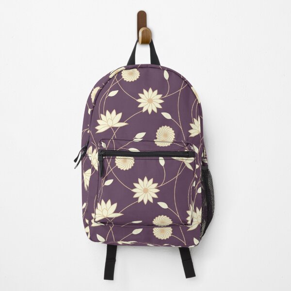 Item preview, Intertwining flowers in mauve purple and gold designed and sold by STG-Designs.