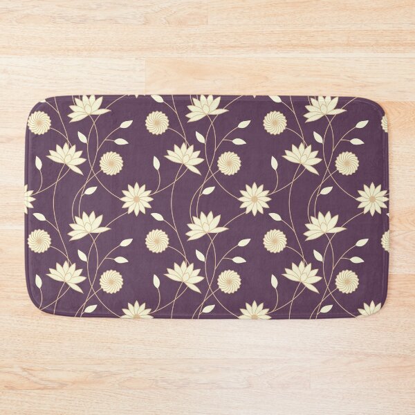 Item preview, Intertwining flowers in mauve purple and gold designed and sold by STG-Designs.