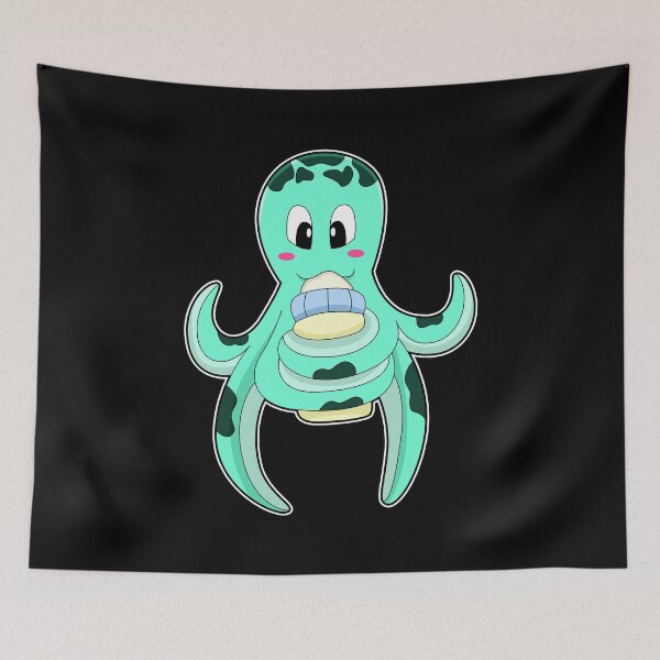 Item preview, Octopus with Bottle of Milk designed and sold by Snabdesign84.