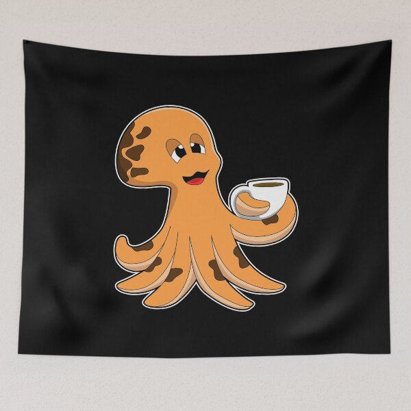Item preview, Octopus Coffee Cup designed and sold by Snabdesign84.