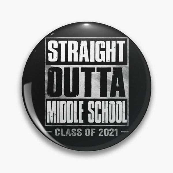 Item preview, Vintage Straight Outta Middle School Graduation 2021 TShirt66 designed and sold by gbrenda.