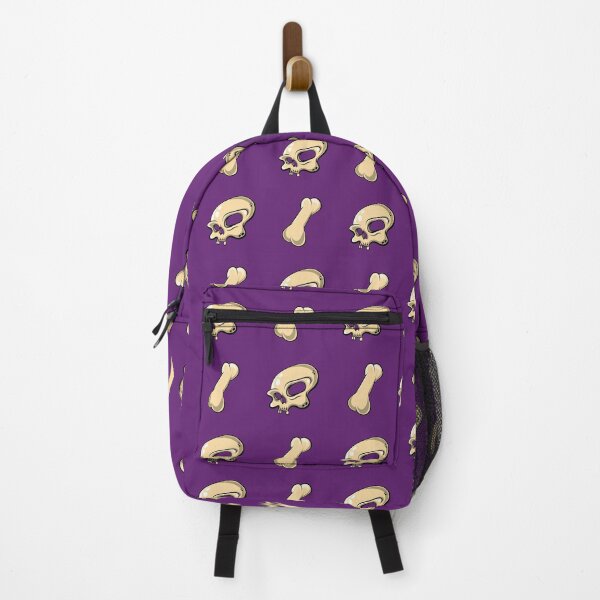 Item preview, Skull N Bones Pattern (Dark Purple Edition) designed and sold by doodleeightytwo.