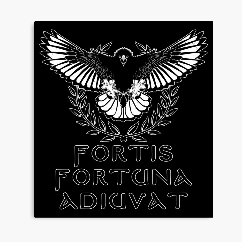 Fortis Fortuna Adiuvat - Spqr - Posters and Art Prints