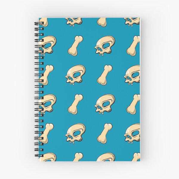 Item preview, Skull N Bones Pattern (Aqua Edition) designed and sold by doodleeightytwo.