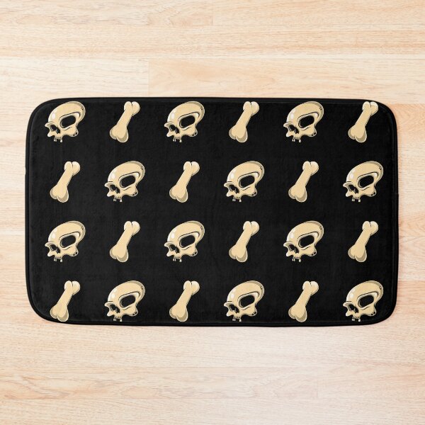 Item preview, Skull N Bones Pattern (Black Edition) designed and sold by doodleeightytwo.