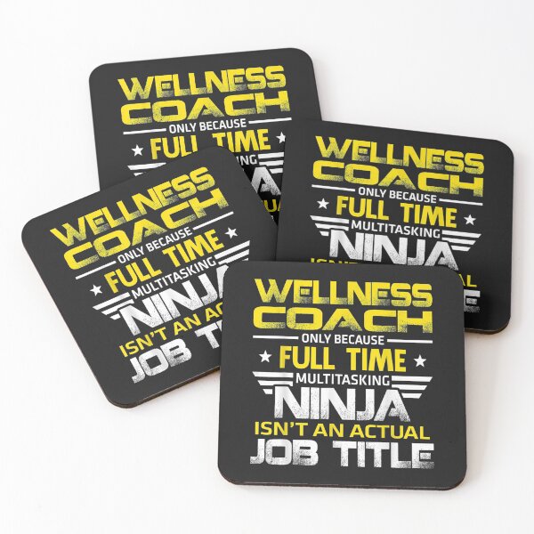 Item preview, Wellness Coach Ninja Isnt An Actual Job Title TShirt8 designed and sold by gbrenda.