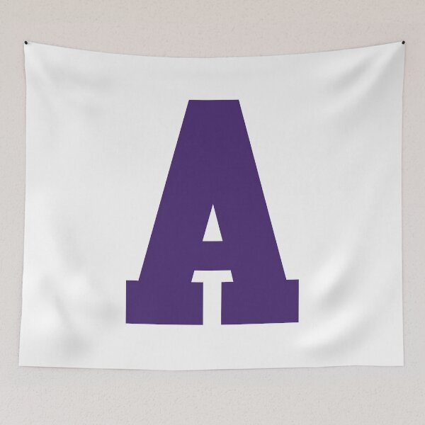 Item preview, Alphabet, Purple A, Sports letter A designed and sold by TheCultStuff.