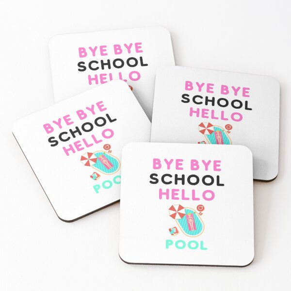 Item preview, Bye Bye School Hello Pool Beach For a Best Summer designed and sold by Hab2.