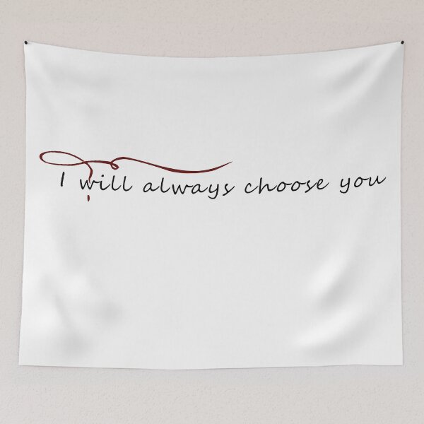 Item preview, I will always choose you designed and sold by purplewings03.