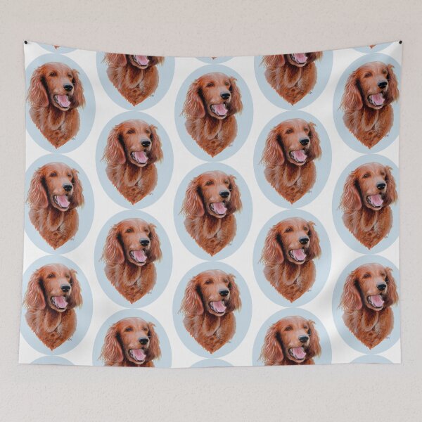 Item preview, Irish Setter Painting designed and sold by SandraWarmerdam.