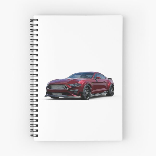 Item preview, Mustang RTR Cartoon designed and sold by Auto-Prints.