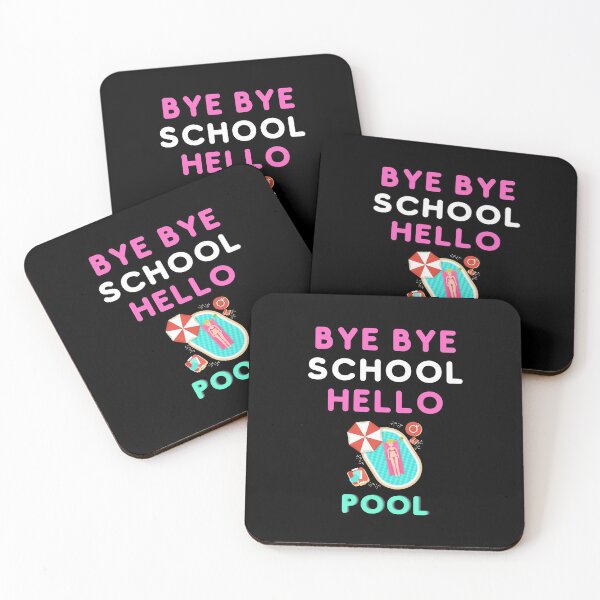 Item preview, Bye Bye School Hello Pool Beach For a Funny Summer designed and sold by Hab2.