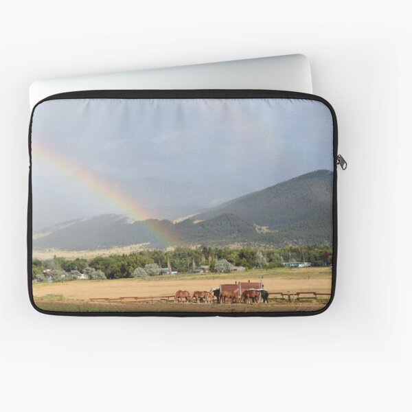 Item preview, Arcs-en-ciel et chevaux de trait designed and sold by UILFineArts.
