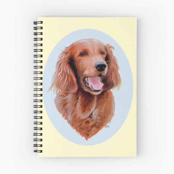 Item preview, Irish Setter Painting (yellow) designed and sold by SandraWarmerdam.