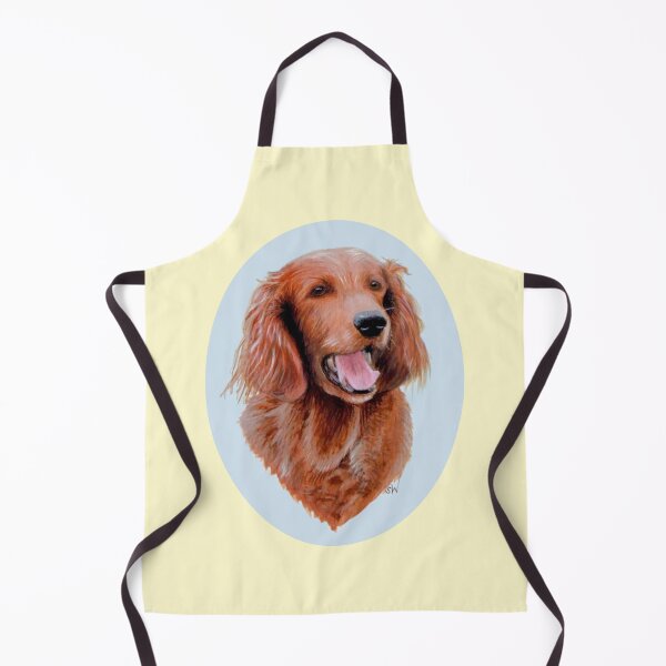 Item preview, Irish Setter Painting (yellow) designed and sold by SandraWarmerdam.
