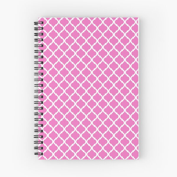 Item preview, taffy orchid plain background and white art deco pattern designed and sold by Brontorino.