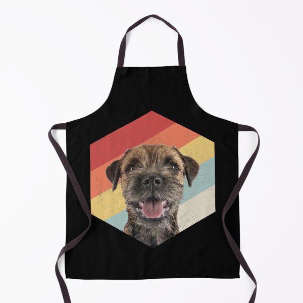 Item preview, funny border terrier dog art retro vintage gifts designed and sold by alaechamlal.