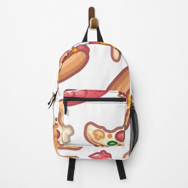 Item preview, funny fast food illustration pattern designed and sold by Sya Prints.