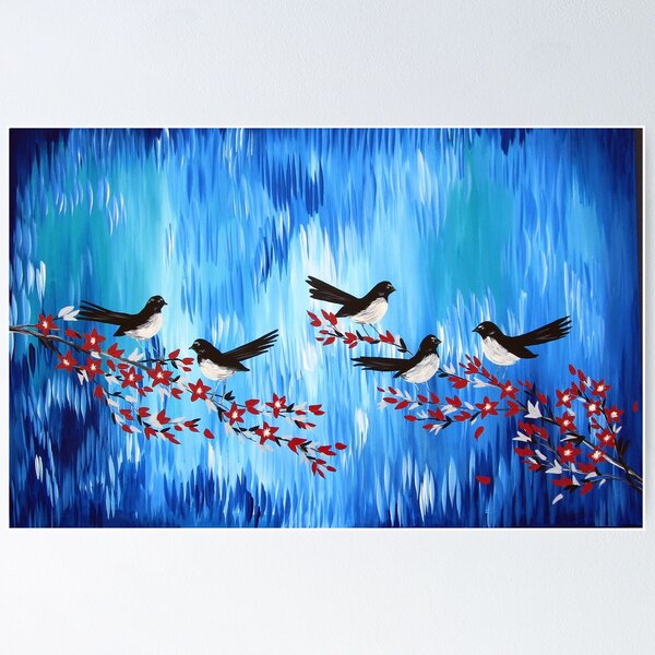 Item preview, Willy wagtails designed and sold by CateJacobs.