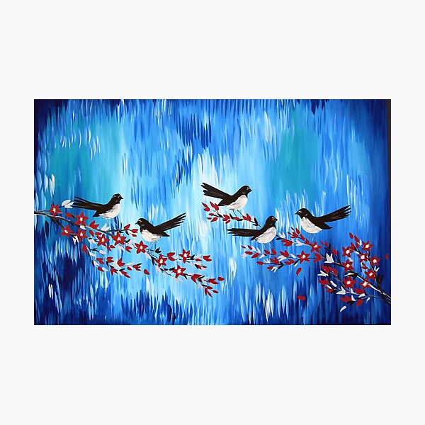 Item preview, Willy wagtails designed and sold by CateJacobs.