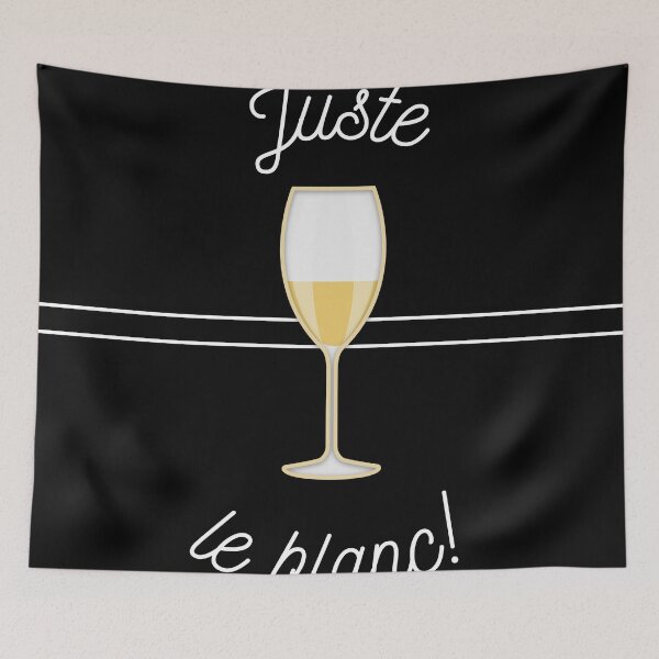 Item preview, Just white! - Gift idea humor - wine designed and sold by WooW Design Effect.