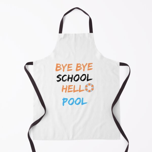 Item preview, Bye Bye School Hello Pool Beach Funny Summer designed and sold by Hab2.
