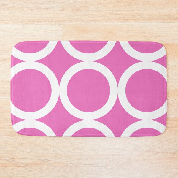 Item preview, taffy orchid plain background and white art deco pattern designed and sold by Brontorino.