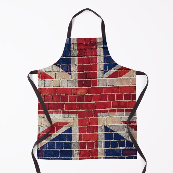 Item preview, UK flag on a brick wall designed and sold by steveball.