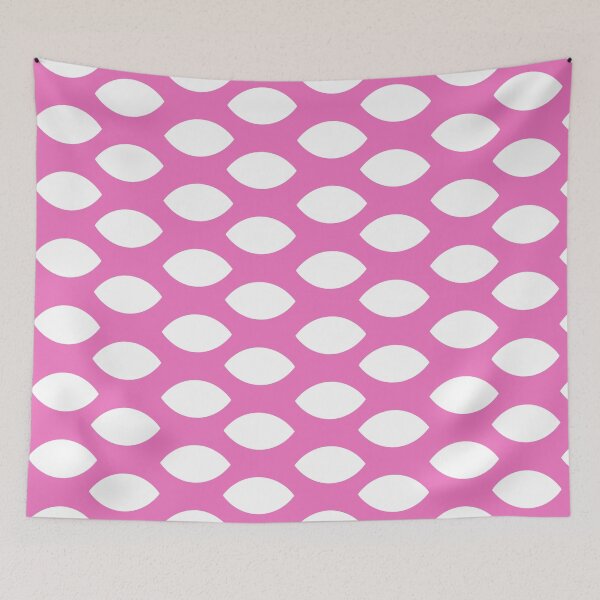 Item preview, taffy orchid plain background and white art deco pattern designed and sold by Brontorino.