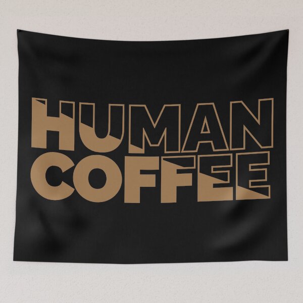 Item preview, Half Human Half Coffee designed and sold by Styler Design.