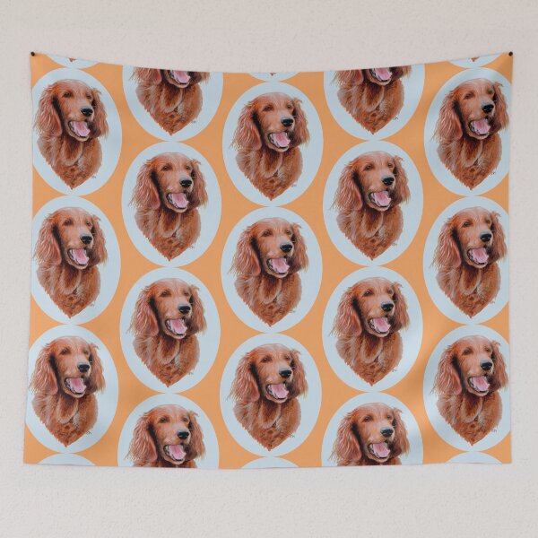 Item preview, Irish Setter Painting (sandybrown) designed and sold by SandraWarmerdam.