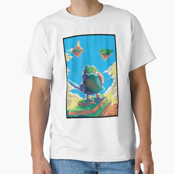 Vista previa del artículo con la obra «La rana sobre el mar de nubes», diseñado y vendido por Hojyn.