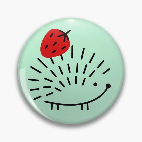 Item preview, Hedgehog with a berry on the back designed and sold by VADIMproducts.