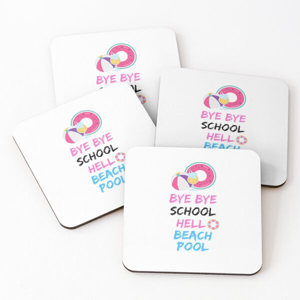 Item preview, Bye Bye School Hello Pool Beach For a Funny Summer designed and sold by Hab2.