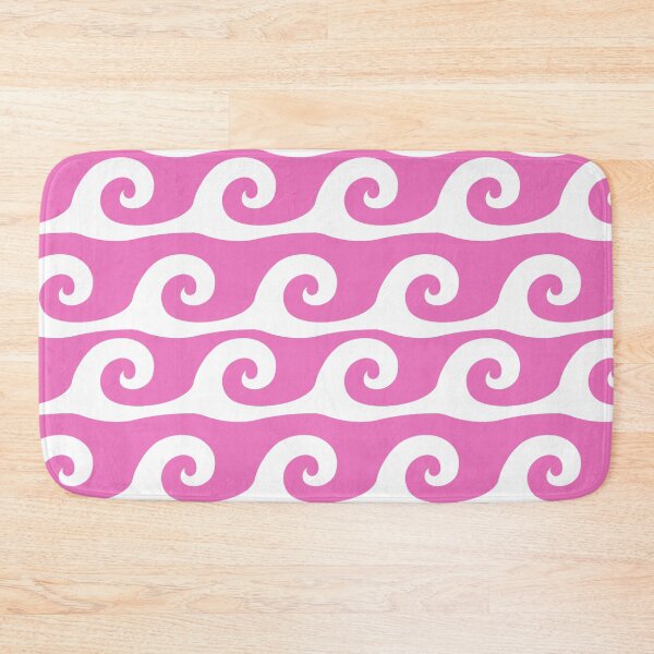 Item preview, taffy orchid background white waves pattern designed and sold by Brontorino.