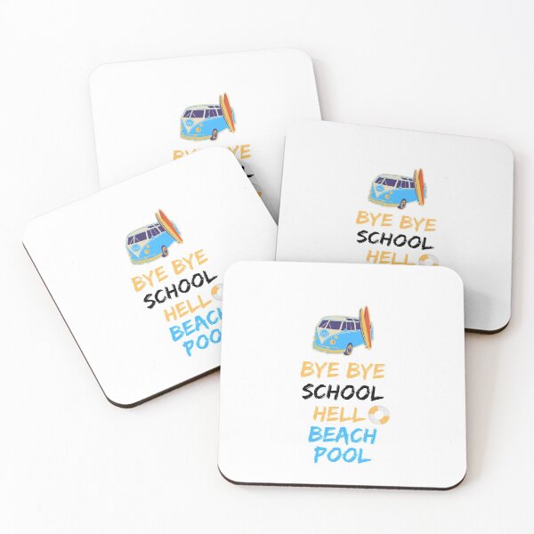 Item preview, Bye Bye School Hello Pool Beach For a Funny Summer. designed and sold by Hab2.