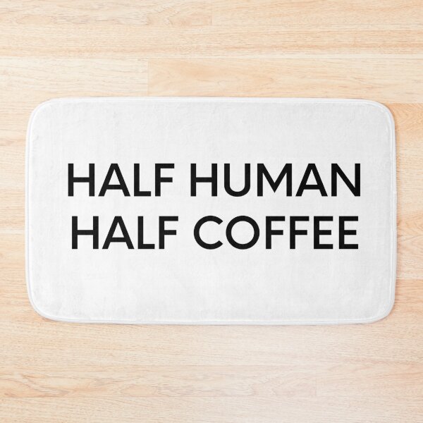 Item preview, Half Human Half Coffee designed and sold by The Pattern Artist.