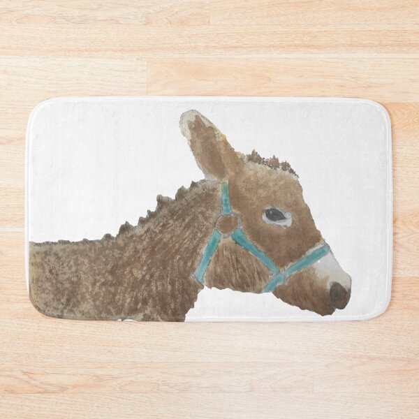 Item preview, Watercolor donkey designed and sold by ArtChildGalore.