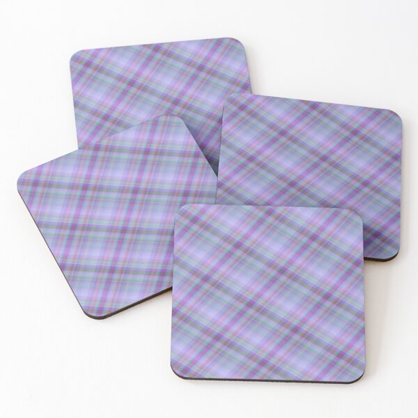 Item preview, Pinkberry Pink Purple Blue Green Plaid Pattern designed and sold by Sector18.